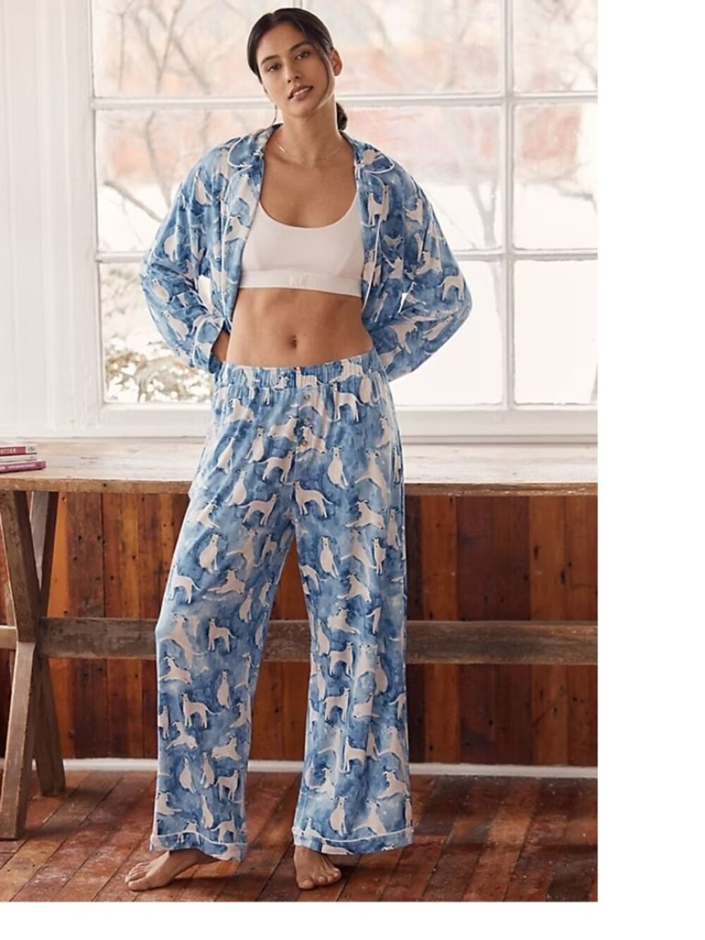 Anthropologie LyreBird Briar Pajama Pants in ModaLuxe SIZE S new with tag